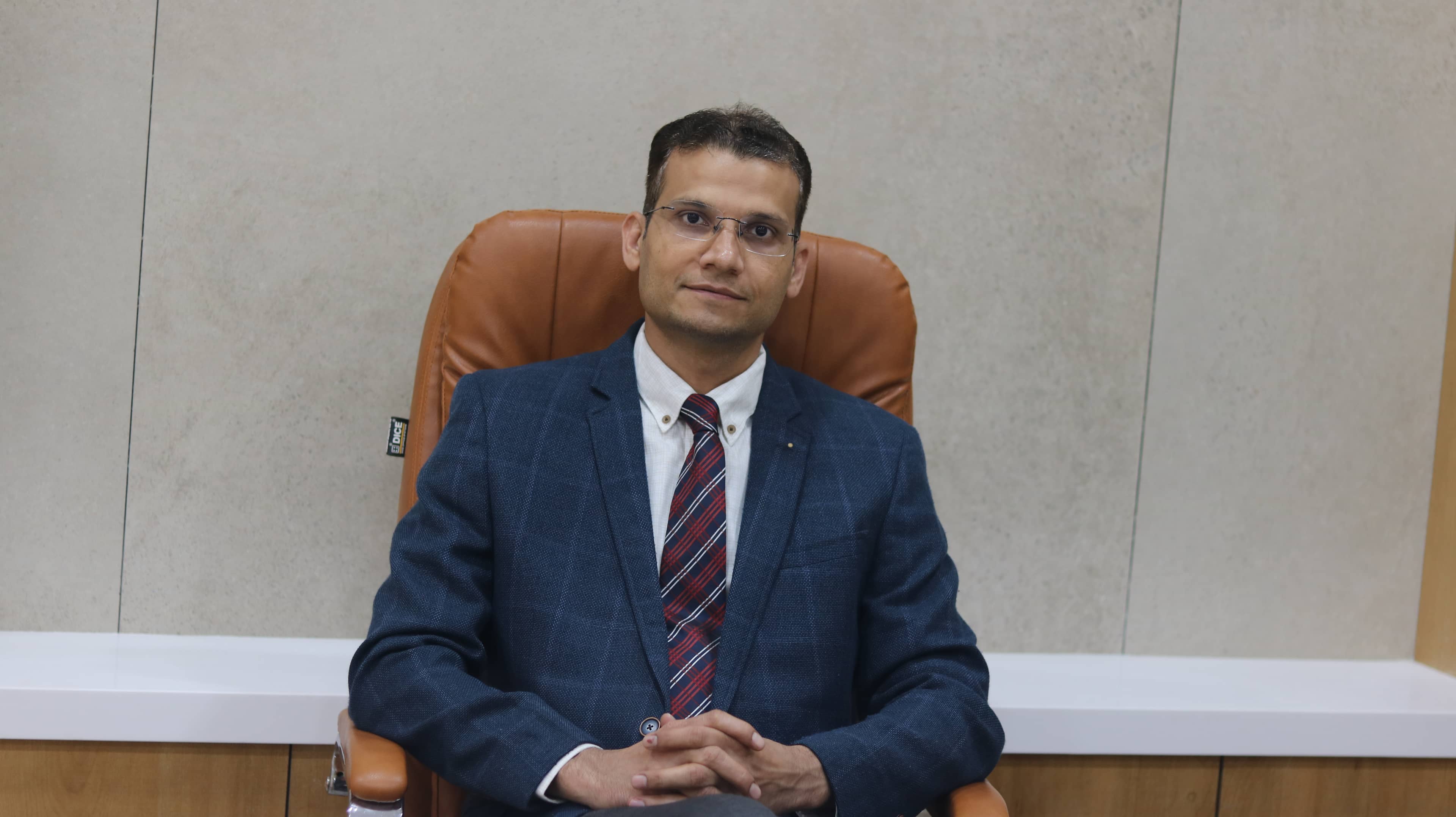 Dr. Dheeraj Dubay during orthopedic clinical work