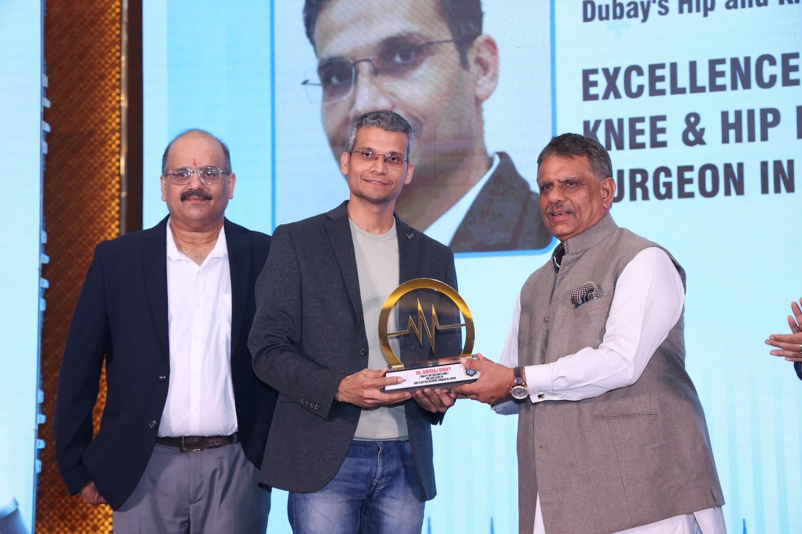 dr. dubay honoured as the best joints replacement surgeon